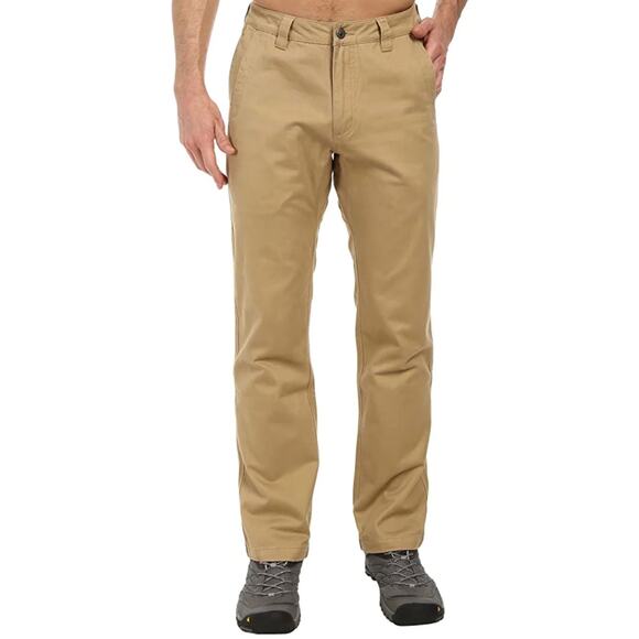 Mountain Khakis Teton Twill Pants Relaxed Fit Straight Leg Retro Khaki 34x30 - Picture 1 of 10